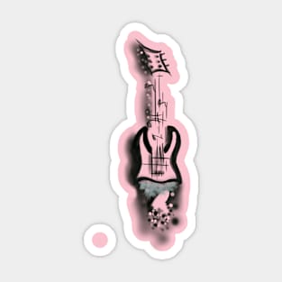 Guitar Sticker